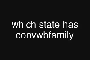 which state has convwbfamily